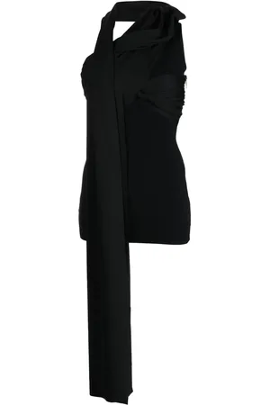 AZ FACTORY Scarf-detail sleeveless top