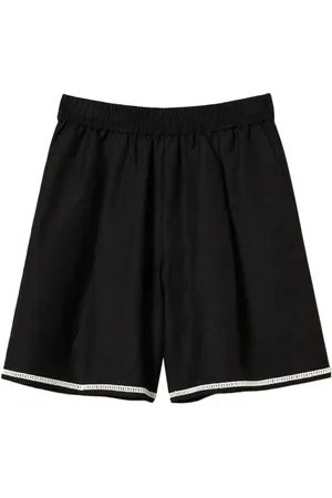 Twin-Set Stitch-detail shorts