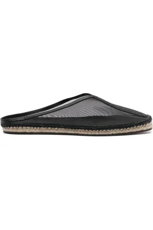 Totême Semi-sheer mesh espadrilles