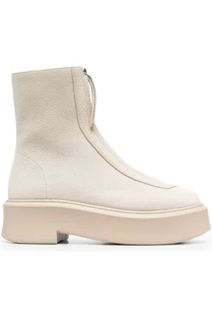 The Row Chunky leather boots
