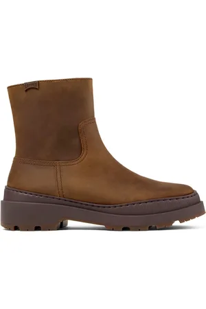 Camper Round-toe suede boots