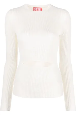 Diesel M-Peris cut-out knitted top