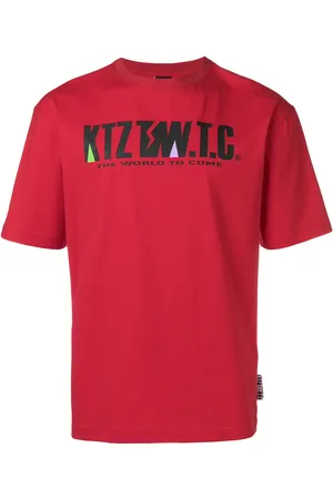 KTZ Mountain letter T-shirt