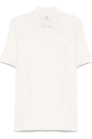 Brunello Cucinelli Logo-print polo shirt