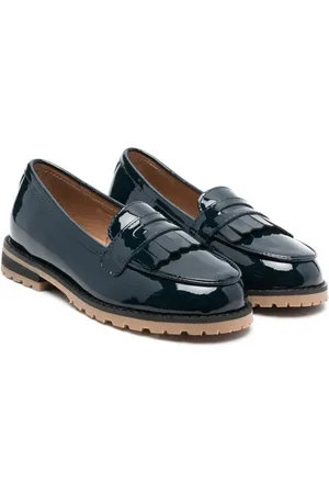 AGE OF INNOCENCE Round-toe leather loafers