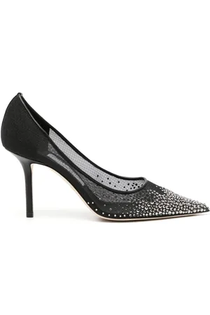 Jimmy Choo Love 85mm crystal-embellished pumps