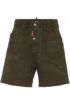 Dsquared2 Stitched cotton shorts