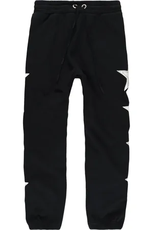 Palm Angels Star-patch cotton track pants
