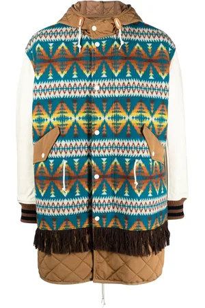 JUNYA WATANABE Graphic-print hooded parka