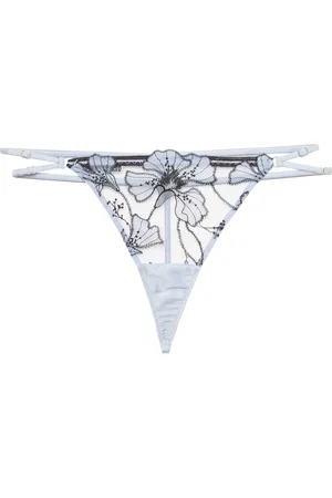 FLEUR DU MAL Harper embroidery g-string