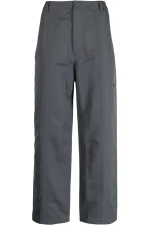 Off-Duty Logo-embroidered straight-leg trousers