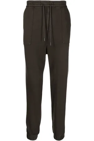 JUUN.J Elasticated-waist cotton track pants