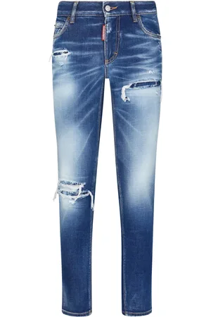 Dsquared2 Ripped slim-leg jeans