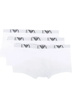 Emporio Armani Three-pack logo-band boxers