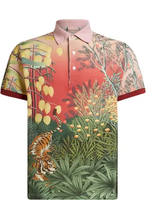 Etro Graphic-print ombr?? polo shirt