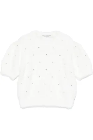 PHILOSOPHY DI LORENZO SERAFINI Rhinestone-embellished sweater