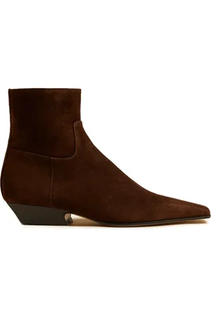 Khaite The Marfa suede ankle boots