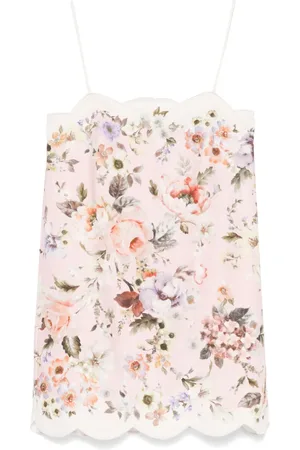 ZIMMERMANN Acacia scallop mini dress