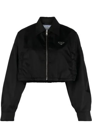 Prada Re-Nylon cropped blouson jacket