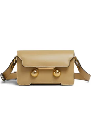 Marni Mini Trunkaroo leather shoulder bag