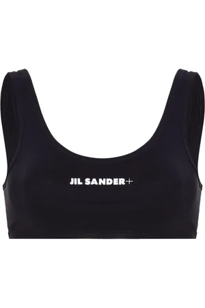 Jil Sander Logo-print bikini top