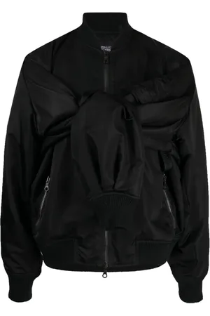 MOSTLY HEARD RARELY SEEN Logo-embroidered panelled jacket