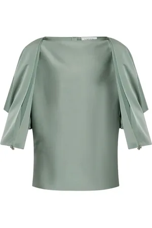 Lanvin Satin-finish blouse