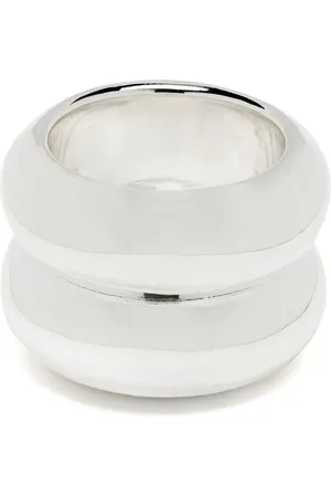 UNCOMMON MATTERS Breve double-brand ring