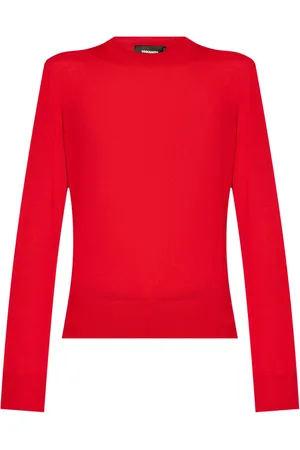 Dsquared2 Embroidered-logo wool jumper
