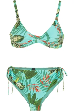 Lygia & Nanny Marcela tropical print bikini