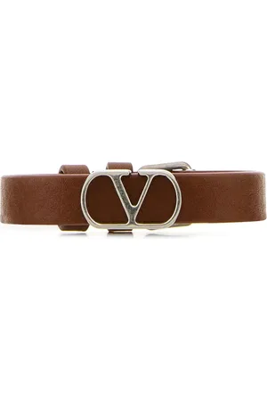 VALENTINO GARAVANI Vlogo leather bracelet