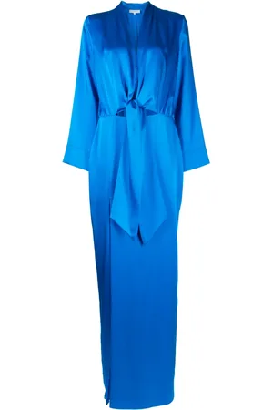 Michelle Mason Tie front kimono gown