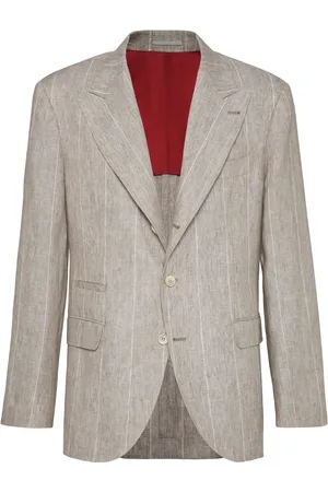 Brunello Cucinelli Wide striped blazer