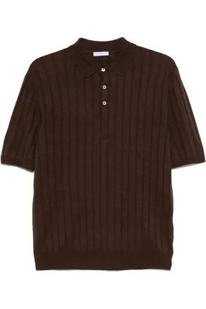 Boglioli Knitted polo shirt