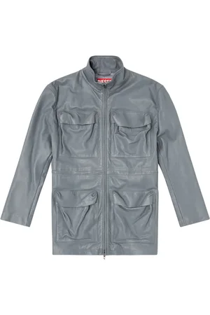 Diesel L-Wen leather jacket