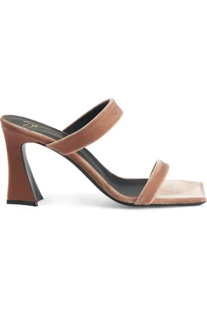 Giuseppe Zanotti Flaminia 85mm velvet sandals