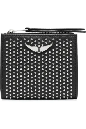 Zadig & Voltaire Dotted Swiss leather wallet