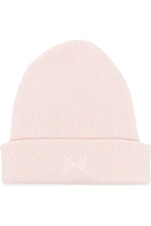Barrie Embroidered-logo knit beanie