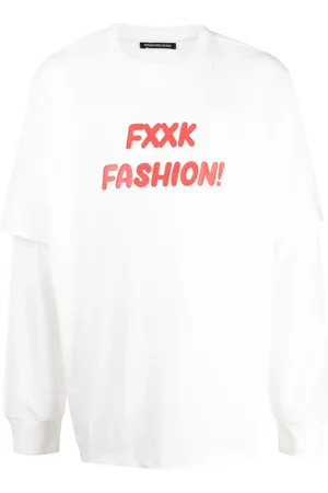 Ground Zero Slogan-print double-sleeved T-shirt