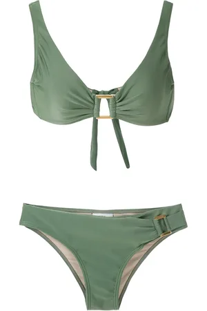 AMIR SLAMA Metallic embellishments bikini set