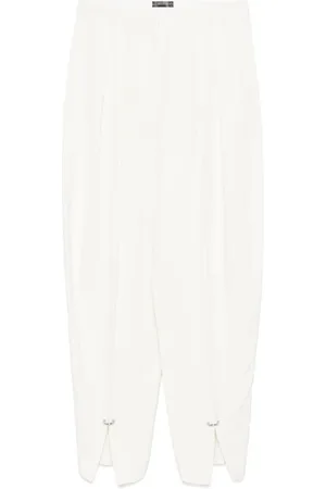 MUGLER Pierced tailored trousers