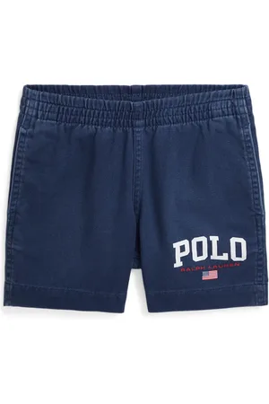 Ralph Lauren Logo-print cotton shorts