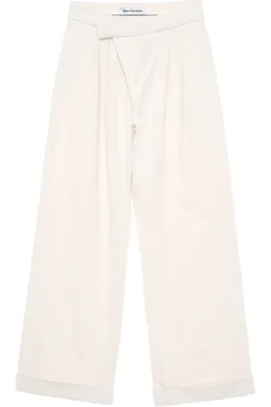 Won Hundred High-waisted darted trousers