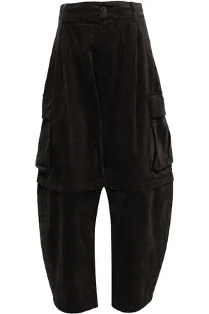 CROQUIS Corduroy Loose-Fit trousers