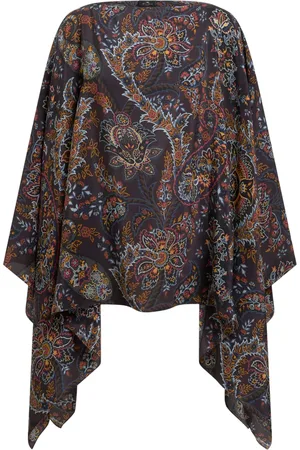 Etro Printed silk kaftan