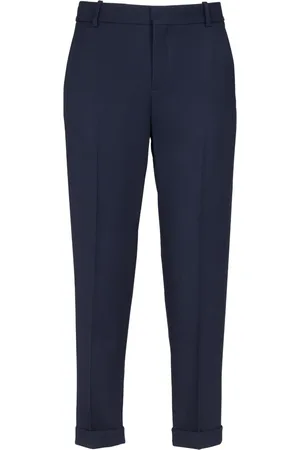Balmain Virgin-wool tailored trousers