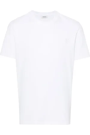 Sandro Logo-embroidered cotton T-shirt
