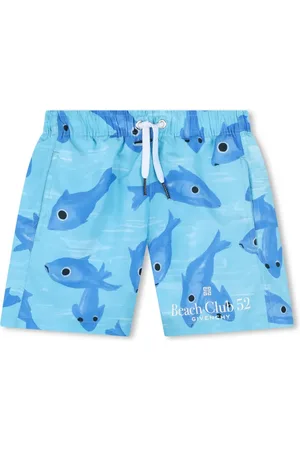 Givenchy Graphic-print swim shorts