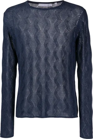 PRIVATE STOCK The Cambon wave-pattern jumper
