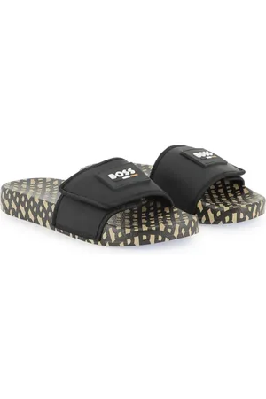 HUGO BOSS Logo-print slides